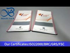 Sta op zak met helder raam