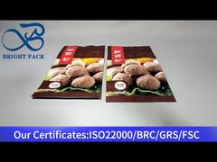 staande ritssluitingzak voor gehaktballen