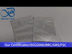 Aluminiumfolie staande zak met ritssluiting