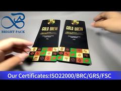 achtzijdig verzegelde composteerbare koffiezak