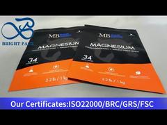 matte opstaande tas met ritssluiting