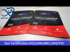 mat hersluitbaar opstaand zakje met ritssluiting