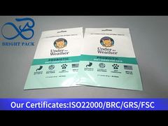 Plastic ritssluitingszak voor huisdierenvoeding