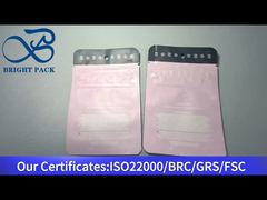 Plastic ritssluitingszak voor cannabis