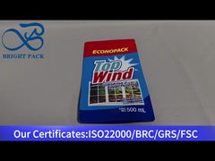 opstaande plastic zak voor glasreiniger