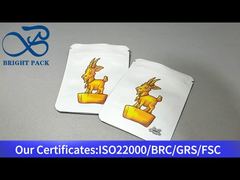 klein opstaand ritssluitingszakje