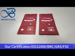 rode kleine, op maat gemaakte kindveilige tas