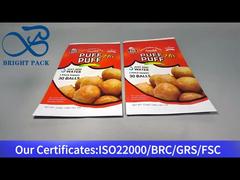 voedselverpakkingszak voor vleesballetjes