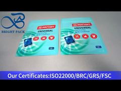 blauwe waspod opstaande zak met ritssluiting