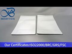 wit opstaand ritssluitingszakje