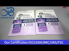 verpakking voor dierenvoeding voor pindakaas