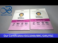 witte plastic stazak voor verpakking van huisdiervoeding