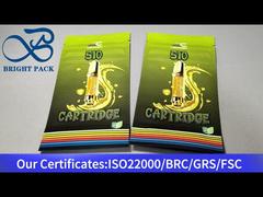 gele kleine, kindveilige plastic stazakken