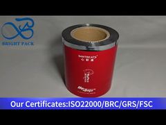 Film van rood aluminiumfolie voor levensmiddelen