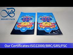 blauwe plastic voedselverpakkingszak voor gebakken rijst 350g