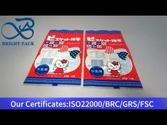 voedselverpakkingszak met helder raam voor koekjes 130 g