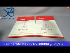 stand up ritszak voor sojamelkpoeder 500g