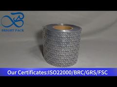 transparante rolfilm met letter M