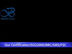 blauwe groothandel kindveilige zak voor cannabis gummies