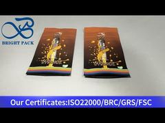 Oranje, op maat gemaakt, kinderbestendige Mylar tas.