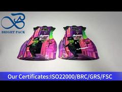 onregelmatig gevormde Chinese kinderbestendige zak met dubbelzijdig drukwerk