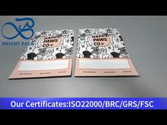 roze aluminium plastic zak voor verpakking van huisdiervoeding