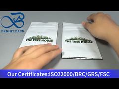 wit staand kindveilig ritssluitingszakje