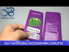 paarse pe-zakverpakking