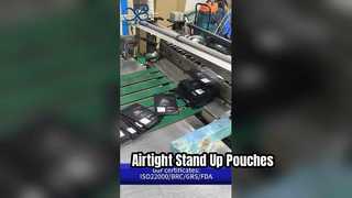 Opstaande ritszak B2B groothandel hersluitbare aangepaste voedselveilige luchtdicht