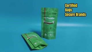 Cannabisverpakkingszak VS-gecertificeerde kindveilige bulk voor merken