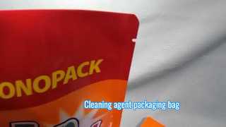 Verpakkingszak voor reinigingsmiddel