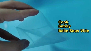 Transparante kookzakken voor hoge temperaturen van voedingskwaliteit voor bakken en sous vide koken