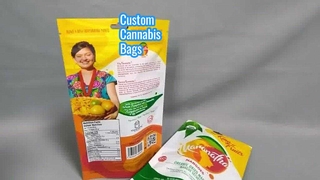 Op maat gemaakte plastic zakken met ritssluiting voor de groothandel in cannabis