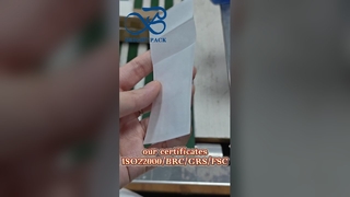 Stofdichte papieren zakken van pergamijn: op maat bedrukt voor stoffen apotheken en merken