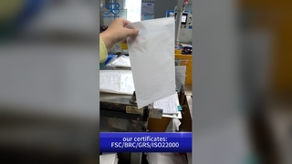 Pergamijn papieren zak: FSC-gecertificeerde voedselveilige vetvrije B2B Eco-groothandelsleverancier