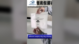 40 g zelfklevende, biologisch afbreekbare papieren zakken van pergamijn voor duurzame kledingverpakking