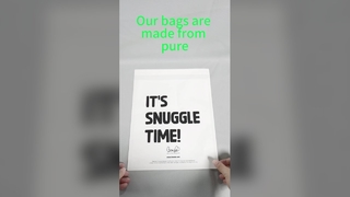 40g Pergamijn Puur Papieren Kledingpostzak Met Zelfsluitende Plakstrip En Volledig Recyclebaar Pakket