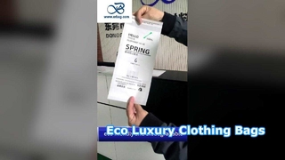 FSC-gecertificeerd Aanpasbare maten Papieren zakken van pergamijn met zelfklevende afdichting voor luxe kleding Pac
