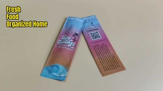 Herbruikbare luchtdichte plastic zakken met ritssluiting voor voedselopslag en huishoudelijke organisatiebehoeften