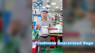 Premium plastic zakken met ritssluiting, luchtdicht, herbruikbaar opbergzakje van voedingskwaliteit