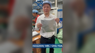 Food Grade Pure Aluminiumfolie Vacuümzak Lekvrij Versheid Behoud