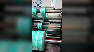 Op maat gemaakte verpakkingsrolfilm Flexibele gelamineerde filmrol met aangepast logo