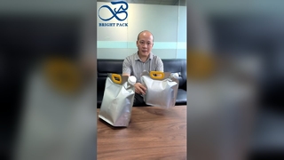 opstaand zakje met uitloop, lekvrij, luchtdicht vloeistofverpakkingszakje van voedingskwaliteit