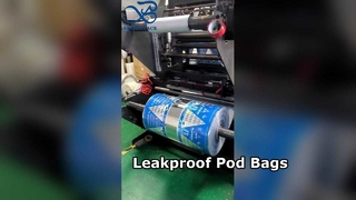 Opstaande zakken voor waspods Verdikt lekvrij opbergzakje voor wasgoed