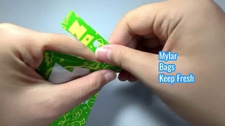 Herverzegelbare Mylar Ziplock-zakken