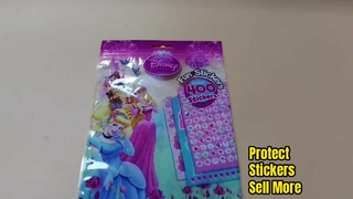 Doorzichtige beschermende plastic zakken voor stickersopslag en groothandelsverpakking