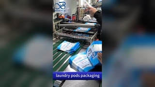 Wascapsules Plastic zak: kindveilige, lekvrije B2B op maat gemaakte veilige zakjes