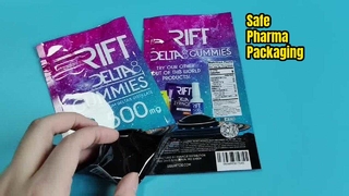 In de VS gepatenteerde kindveilige ritssluitingszakken voor compliancebehoeften op het gebied van cannabis en farmaceutische producten