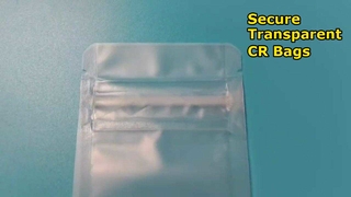 Chinese, door de VS gepatenteerde fabrikant van transparante, kindveilige tassen