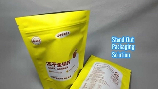 Door de FDA goedgekeurde hersluitbare staande ritssluitingszakken